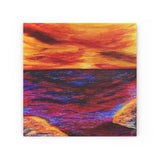 Fire & Ice Wood Canvas
