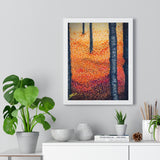 Free Fallen Premium Framed Print