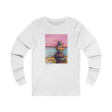 Stacked - AM/PM Unisex Long Sleeve Tee