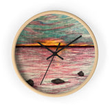 Dusk or Dawn Wall clock
