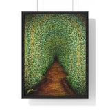 Hidden Path Premium Framed Print