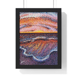 Red Sea Premium Framed Print (Light/White Version)