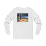 Stacked - AM/PM Unisex Long Sleeve Tee