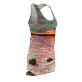 The Dusk or Dawn Women's Cut & Sew Racerback Dress