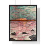 Dusk or Dawn? Premium Framed Print