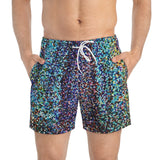 Electric Waterfall Swim Trunks