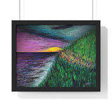 A Sliver of Light Premium Framed Print