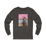 Stacked - AM/PM Unisex Long Sleeve Tee