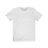 Eye. See. You. Unisex Jersey Short Sleeve Tee (reversed white logo, large)