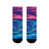 Shallow & Deep Sublimation Crew Socks