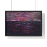Deep. Night. Premium Framed Horizontal Poster