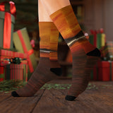 Warm Moon Sublimation Socks