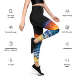 Rainbow Rise Sports Leggings